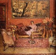 Edouard Vuillard Heng oakes curled madam oil painting reproduction